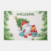kerstLijst en gnoomdeur Deurmat (Voorkant)