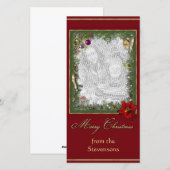 kerstLijst Feestdagenkaart (Voorkant / Achterkant)