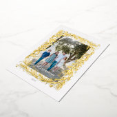 kerstLijst Folie Feestdagenkaart (Gedraaid)