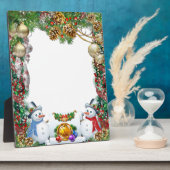 kerstlijst fotoplaat (Zijkant)