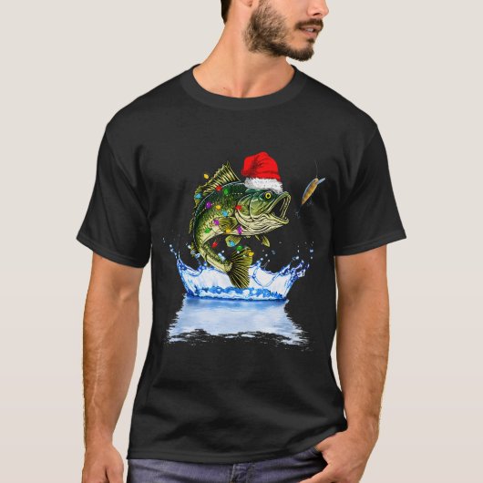 Kerstlijst jagen t-shirt (Voorkant)