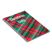 Kerstlijst Notitieboek (Rechterzijde)