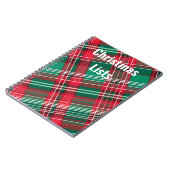 Kerstlijst Notitieboek (Linkerzijde)