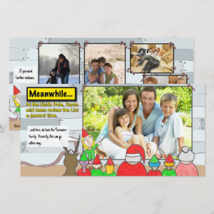 Kerstlijst Review Fotokaart Feestdagenkaart