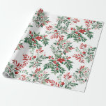 kerstlijsterbes cadeaupapier<br><div class="desc">Een super schattig inpakpapier,  perfect voor de feestdagen. Het heeft overal mooie tekeningen van kerststokrowantakken,  die een feestelijk tintje toevoegen aan je cadeau. Het ontwerp is eenvoudig maar charmant. Proost op warme drinken en vakantievibes!</div>