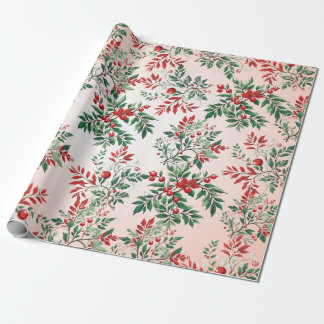 kerstlijsterbes cadeaupapier