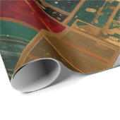Kerstlint Cadeaupapier (Rol Hoek)