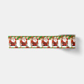 Kerstlint, Prettig Kerstfeest Sinterklaas Satijnen Lint (Voorkant)