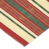 Kerstlint-tafelblad | Rood groen goud Korte Tafelloper (Hoek)