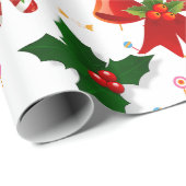 Kerstlint van peperkoek en snoep cadeaupapier (Rol Hoek)