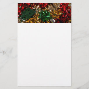 Kerstlinten Kleurrijk Festief Vakantie Briefpapier