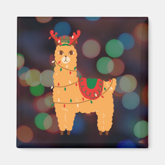 Kerstllama Magneet