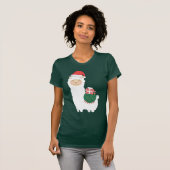 Kerstllama T-shirt (Voorkant volledig)