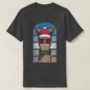 Kerstllama T-shirt