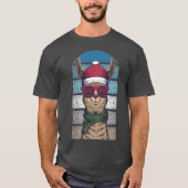 Kerstllama T-shirt (Voorkant)