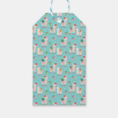 Kerstllamas Cadeaulabel (Voorkant)