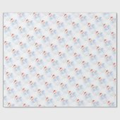 Kerstllamas  cadeaupapier (Vlak)