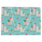 Kerstllamas Groot Cadeauzakje (Achterkant)