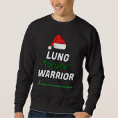 Kerstlonter Transplant Warrior Patiënt Overlevende Trui (Voorkant)
