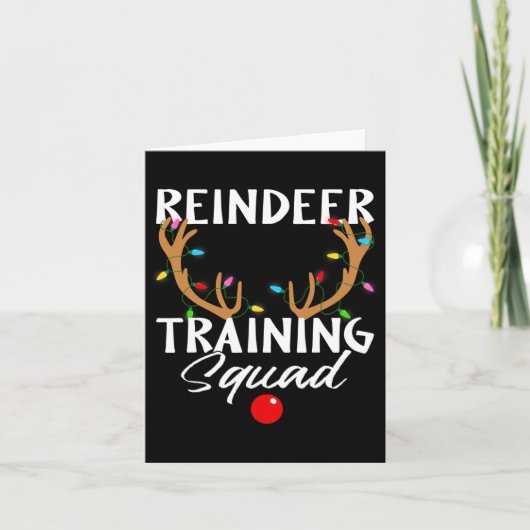 Kerstloopbaantrainingspad T Kaart (Voorkant)
