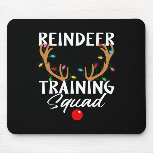 Kerstloopbaantrainingspad T Muismat (Voorkant)