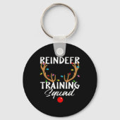 Kerstloopbaantrainingspad T Sleutelhanger (Voorkant)