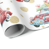 Kerstlooppapier voor kerstkaartjes cadeaupapier (Rol Hoek)