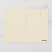 Kerstlui Pun: vlooien Navidad Briefkaart (Achterkant)