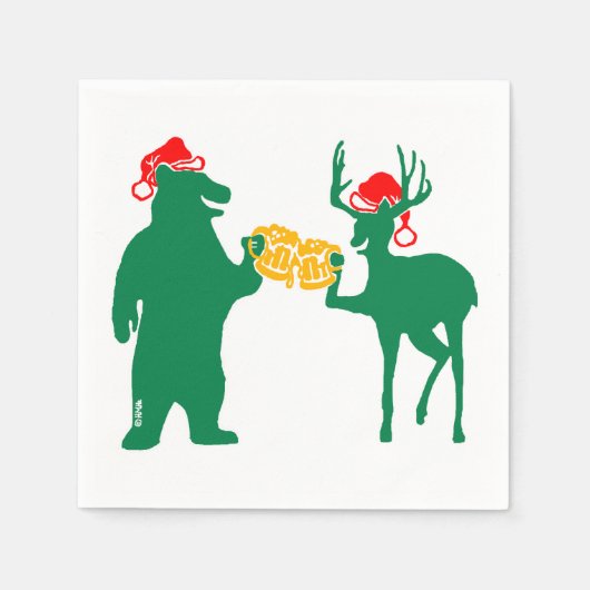 Kerstlui! Servet (Voorkant)