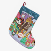 Kerstluiaard Grote Kerstkous Kerstsok (Voorkant (Hangend))