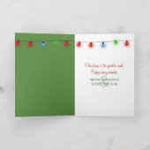 Kerstluiaard in het regenwoud kaart (Binnen)