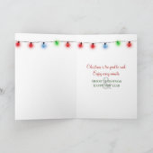 Kerstluiaard in het regenwoud kaart (Binnen)