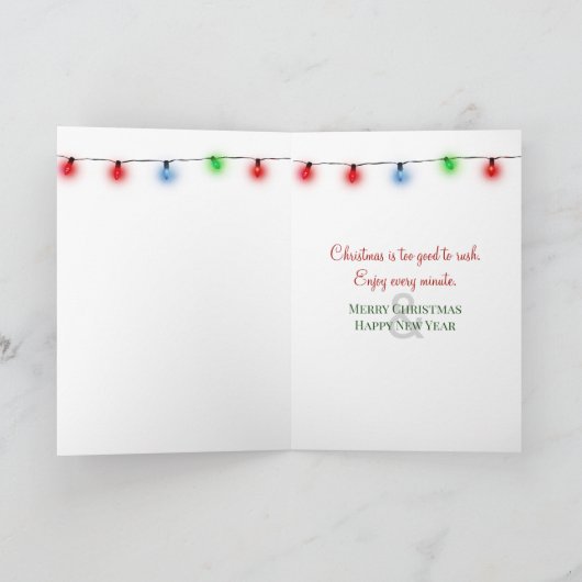 Kerstluiaard in het regenwoud kaart (Binnen)