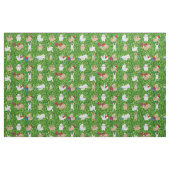 Kerstluiaard kerststof stof (Fat Quarter)