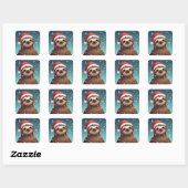 Kerstluiaard, Stickers (Vel)