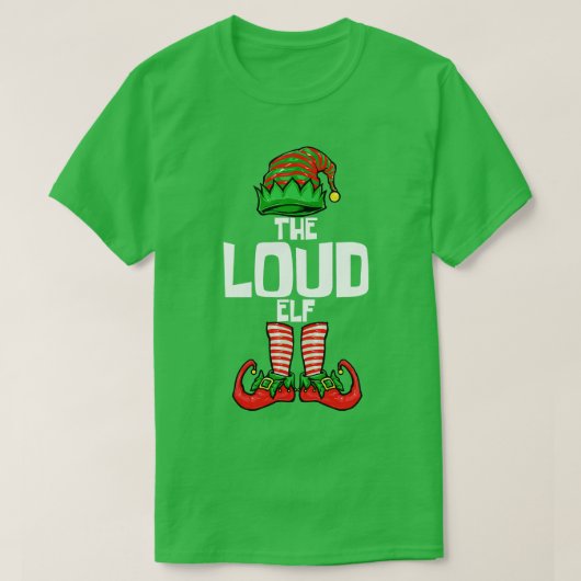Kerstluid Elf T-shirt (Design voorkant)
