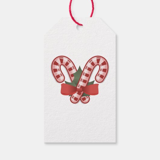 kerstluidop cadeaulabel (Achterkant)