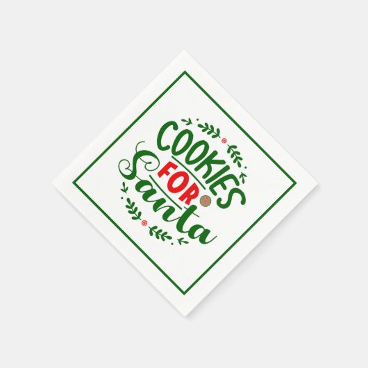 Kerstluiers Servet (Hoek)