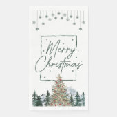 Kerstluiers Servet (Voorkant)