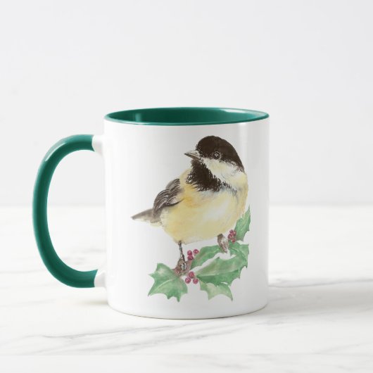 Kerstluiers, vogel, Holly Wildlife Mok (Links)