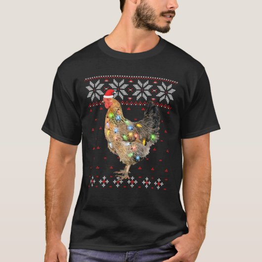 Kerstluiers voor kerstmis, Funny Xmas Tr T-shirt (Voorkant)
