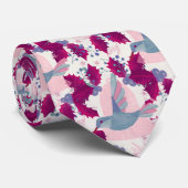 kerstluivogels stropdas (Opgerold)