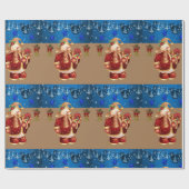 Kerstm Wrap Papier Sneeuwman (Vlak)