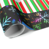 Kerstm Wrap Papier Sneeuwman (Rol Hoek)