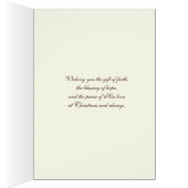 Kerstmaagd Mary Guadalupe Jesus Manger (Binnen (Rechts))