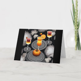 Kerstmaal Cocktails Kaart