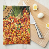 Kerstmaal Keuken Handdoek (Quarter Fold)