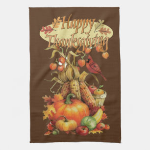 Kerstmaal Keuken Handdoek