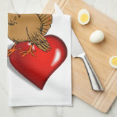 Kerstmaal Keuken Handdoek (Quarter Fold)