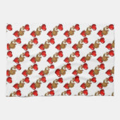 Kerstmaal Keuken Handdoek (Horizontaal)